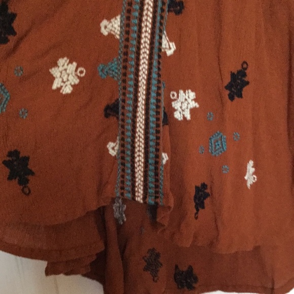 Free people snowflake dress embroidered xs 0 2 - Picture 5 of 6